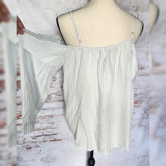 Kori America Off The Shoulder Top Sz L - Picture 3 of 6